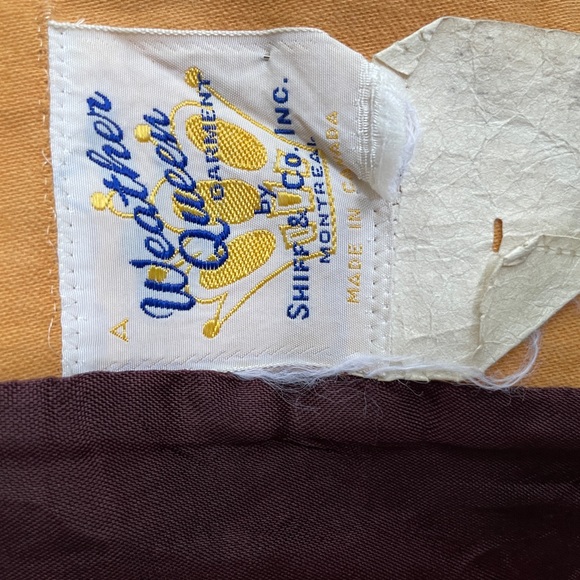 Weather Queen Vintage jacket XS. Colour best shown in the photo of the tag. - Picture 5 of 5